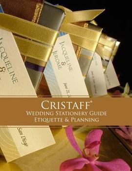 Paperback Cristaff Wedding Stationery Guide - Etiquette and Planning Book