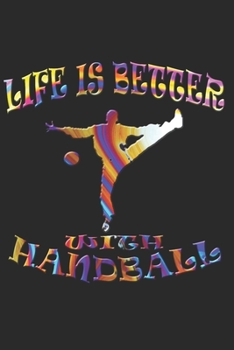 HANDBALL NOTIZBUCH: Handball Notizbuch die Perfekte Geschenkidee für Handball Spieler oder Handball Fans. Das Taschenbuch hat 120 weiße Seiten mit ... skizzieren unterstützten. (German Edition)