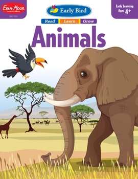 Paperback Early Bird: Animals, Age 4 - 5 Workbook Book