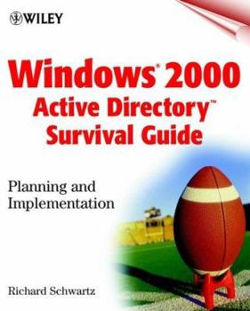 Paperback Windows 2000 Active Directory Survival Guide: Planning and Implementation [With CDROM] Book