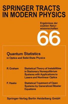 Paperback Springer Tracts in Modern Physics: Ergebnisse Der Exakten Naturwissenschaftenc; Volume 66 Book