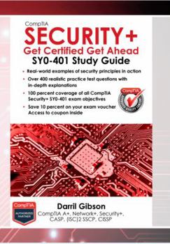 Paperback Comptia Security+: Get Certified Get Ahead Book