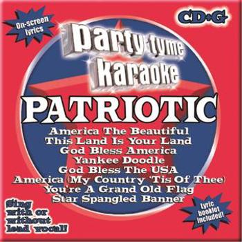 Music - CD Party Tyme Karaoke - Patriotic (8+8-song CD+G) Book