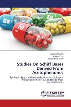 Paperback Studies on Schiff Bases Derived from Acetophenones Book
