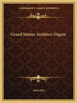 Grand Master Architect Degree