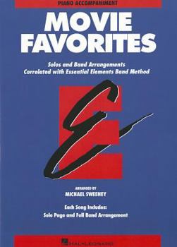 Paperback Essential Elements Movie Favorites: Piano Accompaniment Book