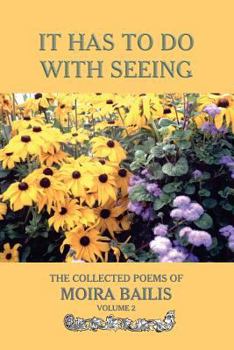 Paperback It Has to Do With Seeing: The Collected Poems of Moira Bailis Book