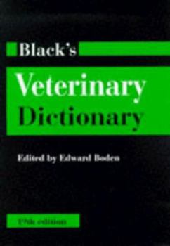 Hardcover Black's Veterinary Dictionary Book