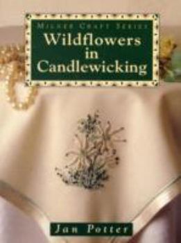 Paperback Wildflowers in Candlewicking Book
