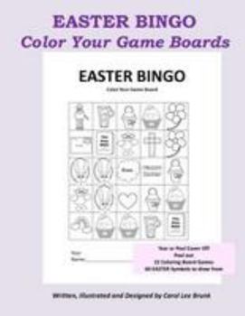 Paperback Easter Bingo: Color Your Game Boards Book