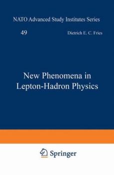 Paperback New Phenomena in Lepton-Hadron Physics Book