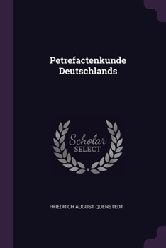 Paperback Petrefactenkunde Deutschlands Book