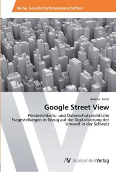 Paperback Google Street View [German] Book