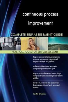 Paperback continuous process improvement Complete Self-Assessment Guide Book