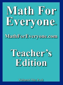 Paperback Math for Everyone Book