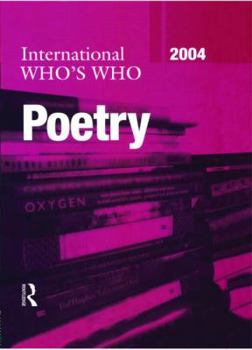 Hardcover International Who's Who in Poetry 2004 Book