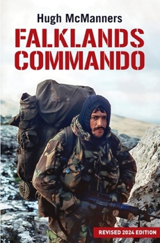 Paperback Falklands Commando [Large Print] Book