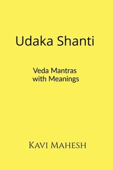 Udaka Shanti: Veda Mantras with Meanings