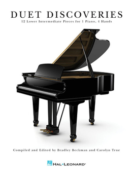 Paperback Duet Discoveries: 1 Piano, 4 Hands Book