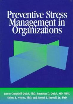 Hardcover Preventive Stress Management in Organizations Book