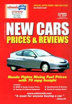 Mass Market Paperback Edmund's New Cars Prices & Reviews: Vol. N3402 Book