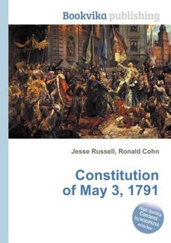 Paperback Constitution of May 3, 1791 Book