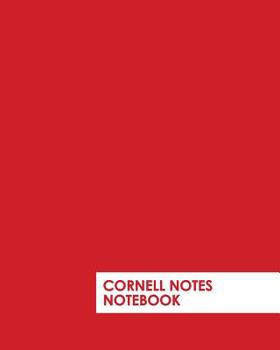 Paperback Cornell Notes Notebook: Fire Engine Red Notebook Supports a Proven Way to Improve Study and Information Retention. Book