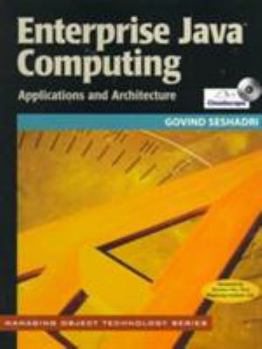 Paperback Enterprise Java Computing: Applications and Architecture [With CDROM] Book