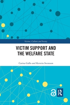 Paperback Victim Support and the Welfare State Book