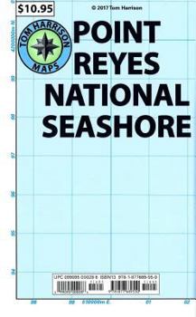 Trail map of Point Reyes National Seashore: Waterproof, synthetic paper