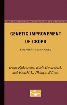 Paperback Genetic Improvement of Crops: Emergent Techniques Book