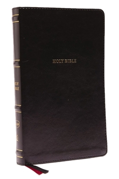 Imitation Leather Nkjv, Thinline Bible, Leathersoft, Black, Red Letter Edition, Comfort Print: Holy Bible, New King James Version Book