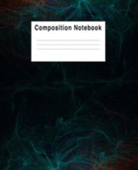 Paperback Composition Notebook: Green Art Book