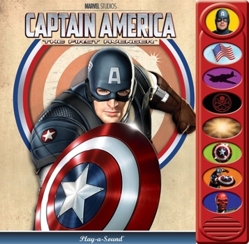 Hardcover Play a Sound Captain America Book