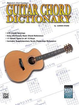 Paperback 21st Century Guitar Chord Dictionary Book