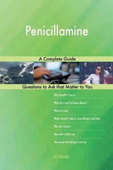 Paperback Penicillamine; A Complete Guide Book