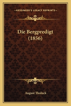 Paperback Die Bergpredigt (1856) [German] Book