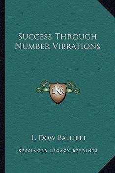 Paperback Success Through Number Vibrations Book