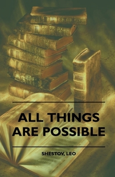 Paperback All Things Are Possible Book