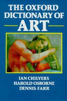 Hardcover The Oxford Dictionary of Art Book