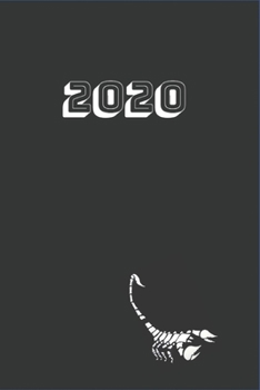Paperback 2020 Scorpio: Contractors daily planner from Jan 2020 - Dec 2020 for builders, engineers & designers with 5x5 graph page after each Book