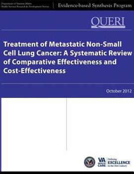 Paperback Treatment of Metastatic Non-Small Cell Lung Cancer: A Systematic Review of Comparative Effectiveness and Cost-Effectiveness Book