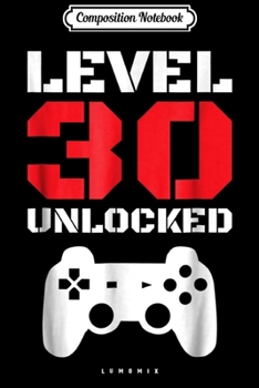 Composition Notebook: Level 5 Birthday Boy 5 Years Old Video Games Gift  Journal/Notebook Blank Lined Ruled 6x9 100 Pages