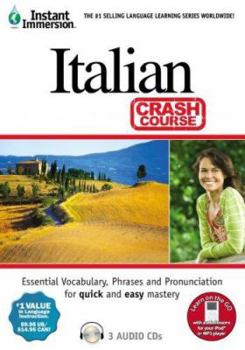 Audio CD Instant Immersion Italian Crash Course Book