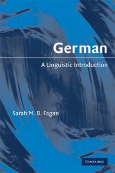 Paperback German: A Linguistic Introduction Book