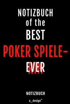 Notizbuch f�r Poker Spielerin: Originelle Geschenk-Idee [120 Seiten kariertes blanko Papier]