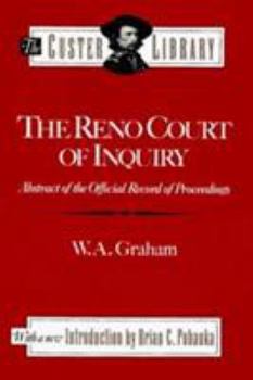 Hardcover The Reno Court of Inquiry Book