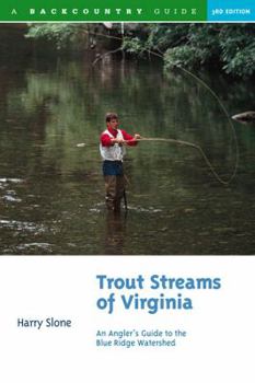 Paperback Trout Streams of Virginia Book