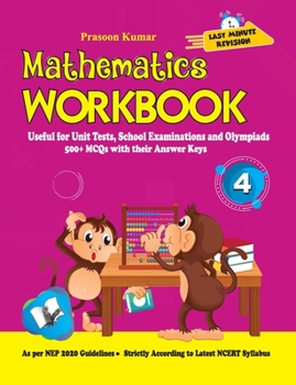 Paperback Mathematics Workbook Class 4 Book