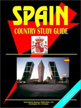 Paperback Spain Country Study Guide Book